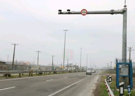 ثبت ۱۸۶ هزار و ۹۴۹ هزار تخلف سرعت غیرمجاز در راه های استان گیلان