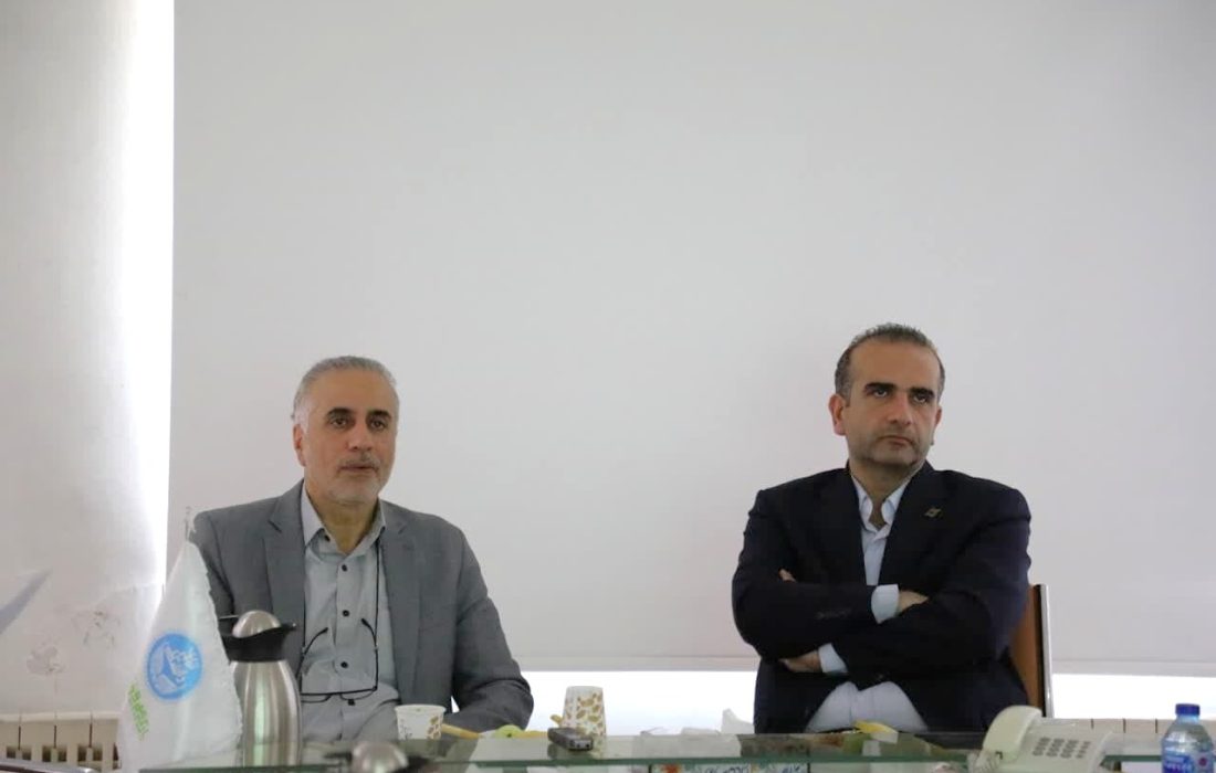 دیدار مدیرعامل منطقه آزاد انزلی با رئیس پارک علم‌ و فناوری دانشگاه تهران