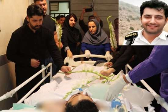 ششمین اهدای عضو توسط پلیس وظیفه شناس، شهید توحید مهرپور دارستانی، به بیماران نیازمند عضو