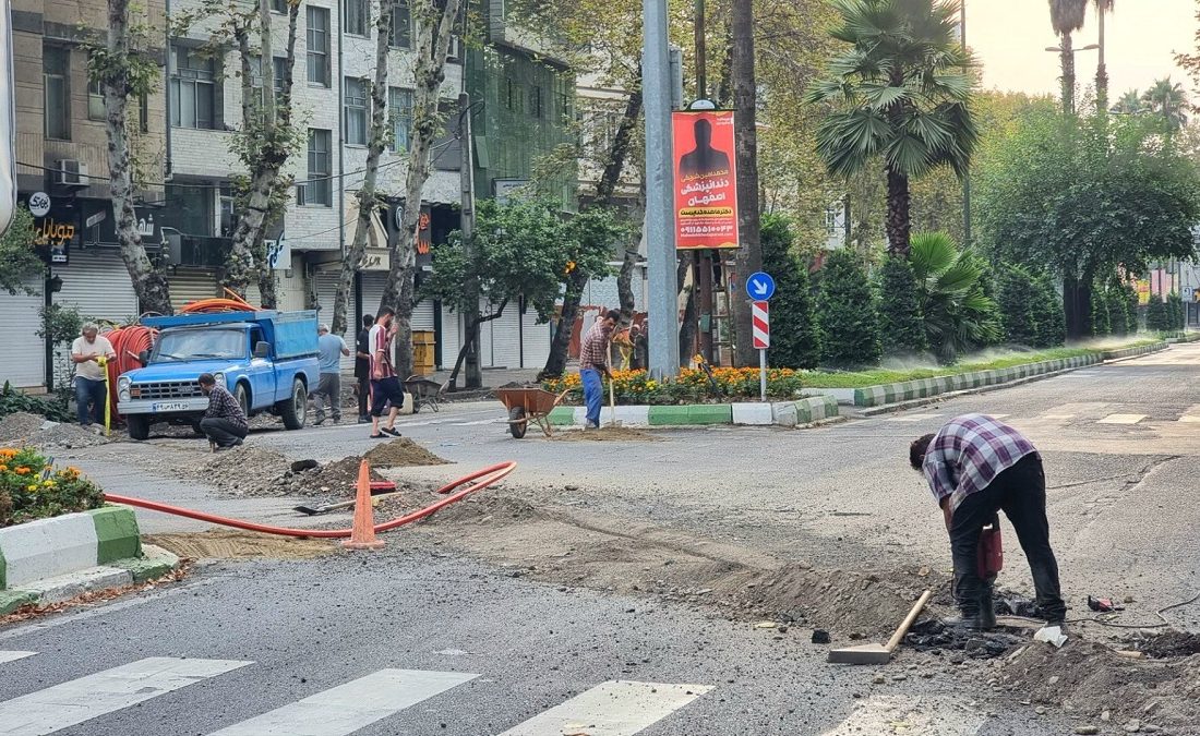 آغاز عملیات اجرایی طرح اختصاصی فیبرنوری (FTTH) در بلوار منظریه رشت