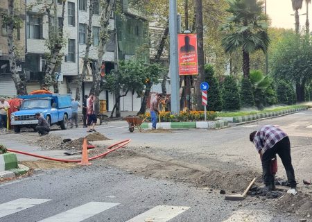 آغاز عملیات اجرایی طرح اختصاصی فیبرنوری (FTTH) در بلوار منظریه رشت