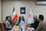 دیدار فرمانده یگان ویژه استان و هیئت همراه با مدیرکل و مسئولین بهزیستی گیلان