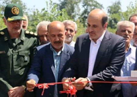 پروژه‌های راهداری در شهرستان لاهیجان به بهره‌برداری رسید