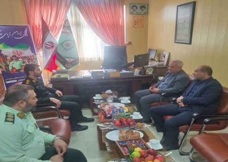 دیدار مدیریت مخابرات مرکز استان با فرمانده انتظامی شهرستان رشت