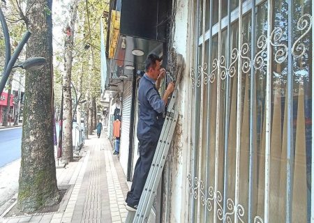 عملیات بازسازی خطوط ارتباطی مشترکین خیابان امام خمینی (ره) سیاهکل