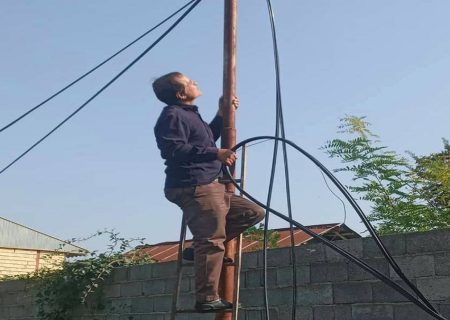 رفع اختلالات ارتباطی در روستای پیرسرا ماسال ؛ خدمات به حالت پایدار بازگشت