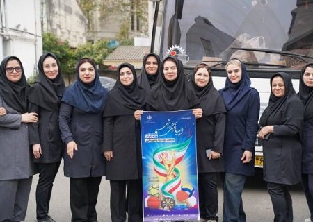 بانوان ورزشکار راه و شهرسازی گیلان رهسپار المپیاد فرهنگی‌ورزشی شدند 