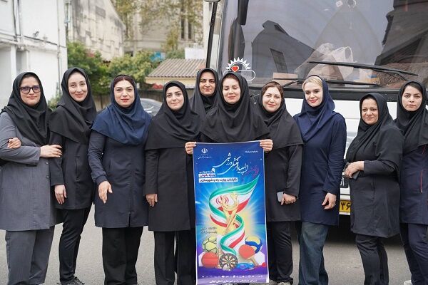 بانوان ورزشکار راه و شهرسازی گیلان رهسپار المپیاد فرهنگی‌ورزشی شدند 