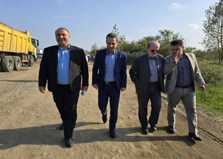 آغاز عملیات اجرایی قطعه اول محور چمخاله – رودسر پس از سال‌ها وقفه 