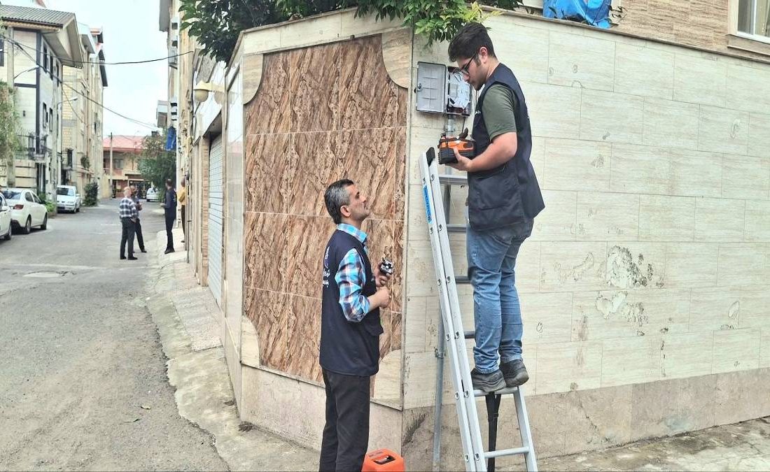 آغاز واگذاری فیبر نوری در بلوار خرمشهر از مرکز مخابرات شهید فلاحمحمدی رشت