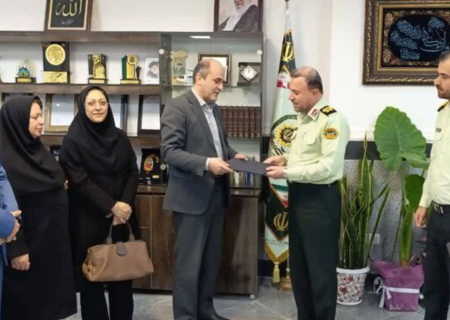 تقدیر مدیرکل بهزیستی گیلان از فرمانده نیروی انتظامی استان 