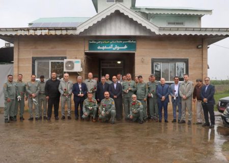 تجلیل استاندار گیلان از محیط‌بانان پاسگاه محیط بانی سلکه