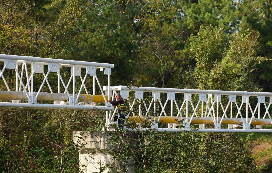 اجرای موفق عملیات نصب خرپای جدید و تقویت رینگ گازرسانی جاده تهران- رشت