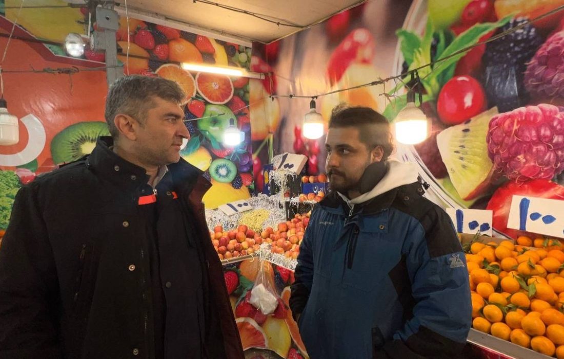 بازدید میدانی مدیرعامل توزیع برق گیلان از اصناف رشت برای پایش مصرف انرژی