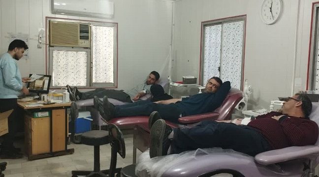 اجرای موفق پویش اهدای خون در مدیریت درمان تامین اجتماعی گیلان