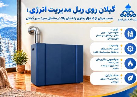نصب بیش از ۵ هزار بخاری راندمان بالا در مناطق سردسیر گیلان